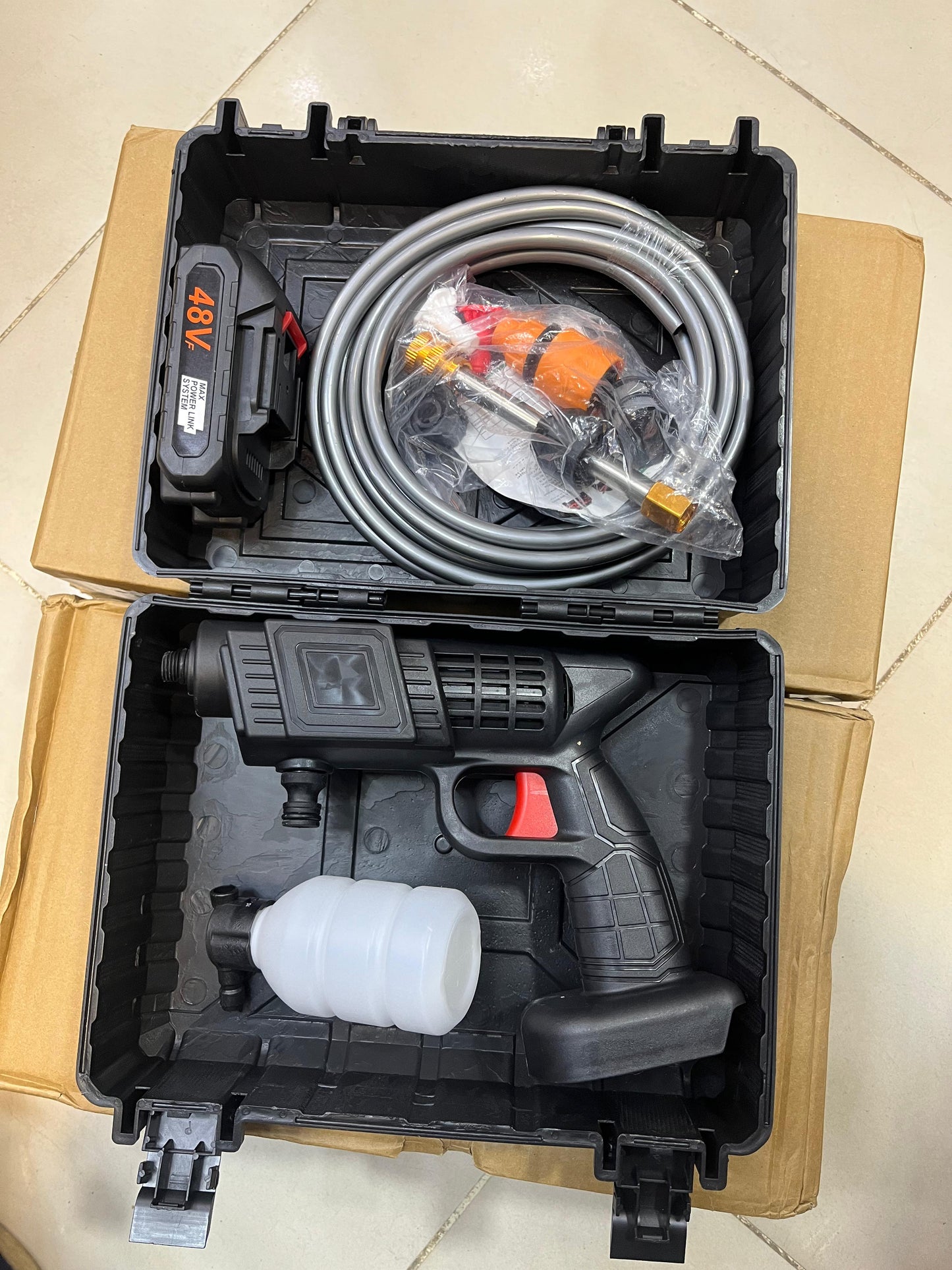 Automatic Wireless Foam Jet Washer
