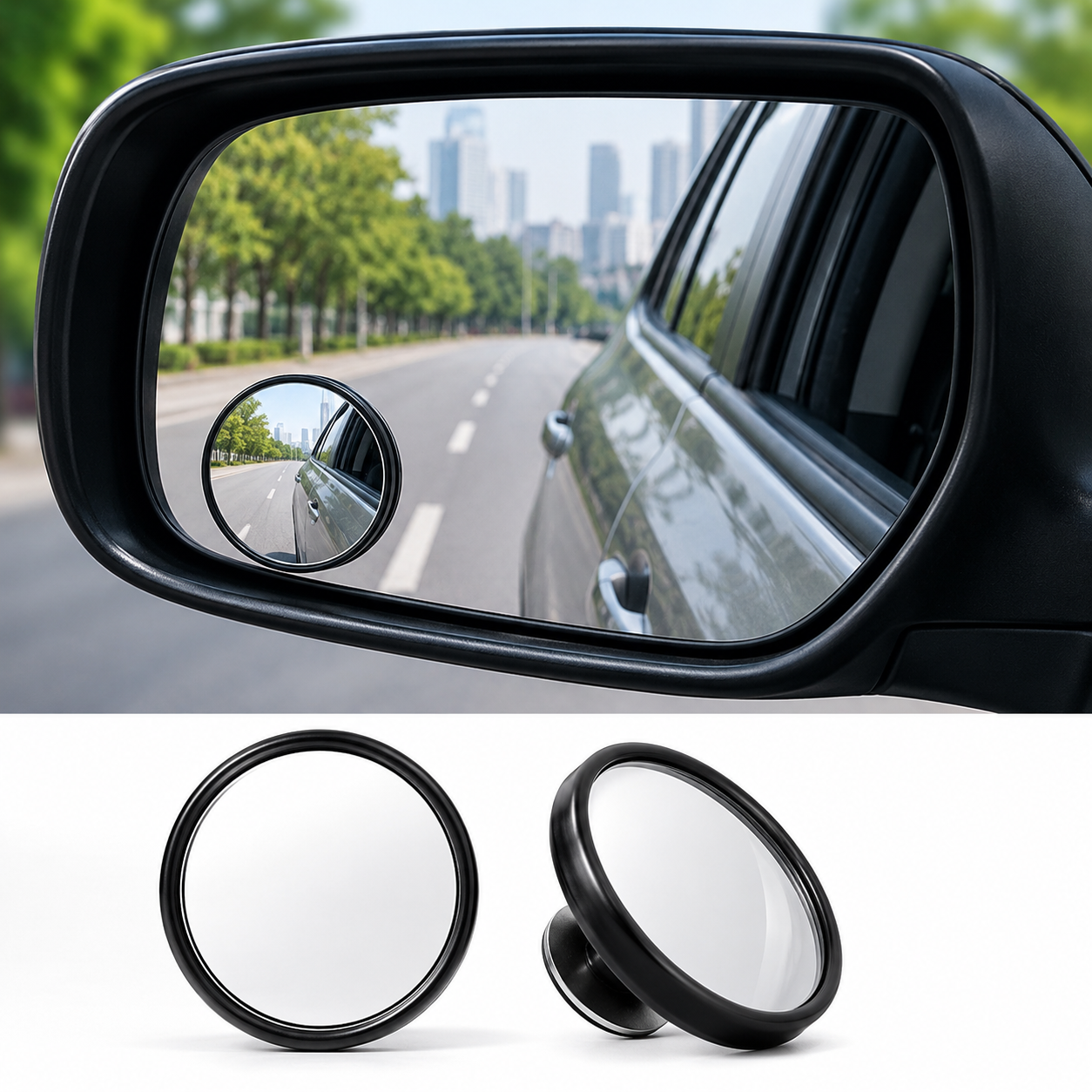 Pack of 2 Blind Spot Mirrors