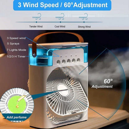 Portable Mini Air Cooler Fan