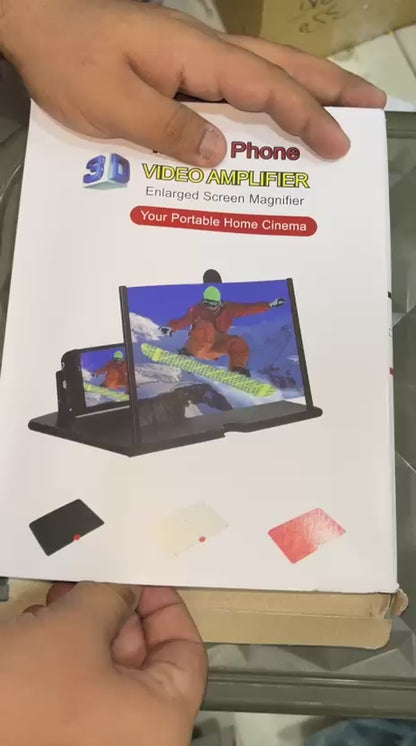 HD 3D Mobile Screen Magnifier